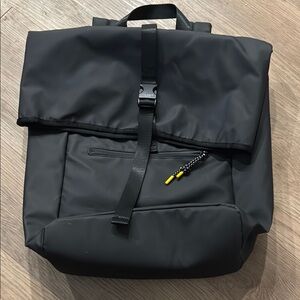 Ted Baker London Black Backpack Minimalist Design